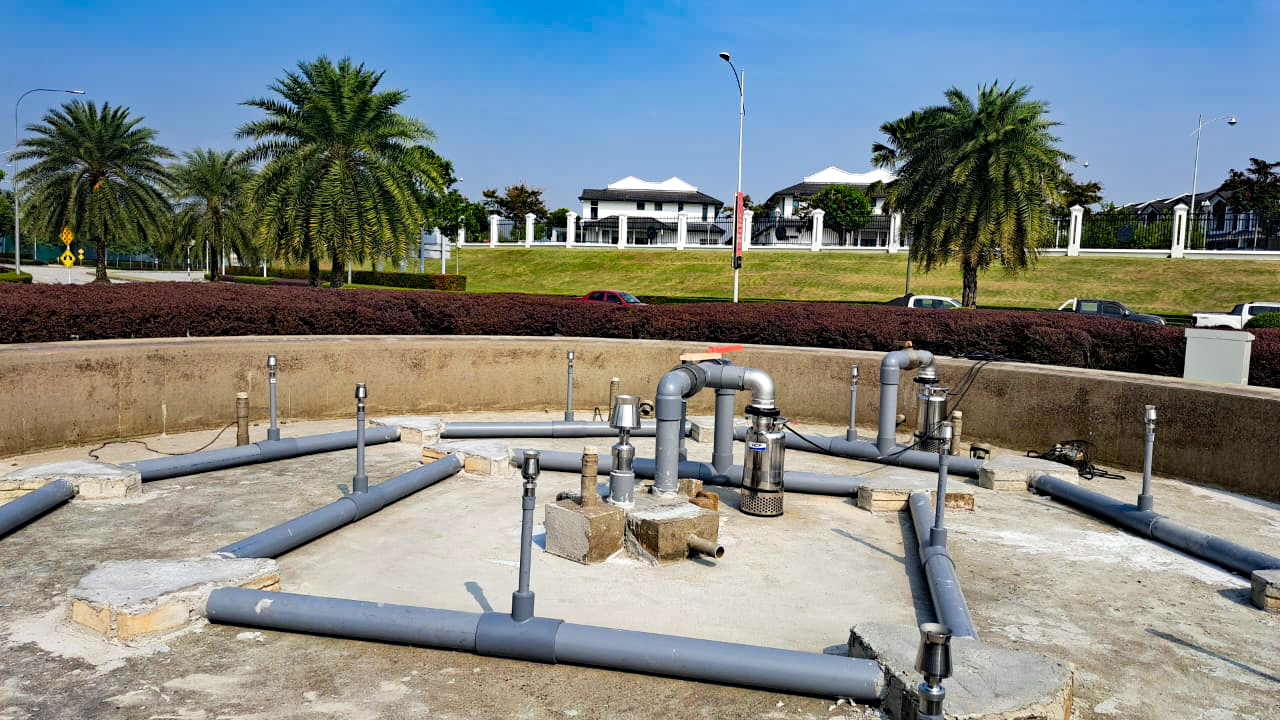 Landmark Residential Fountain in Semenyih, Malaysia