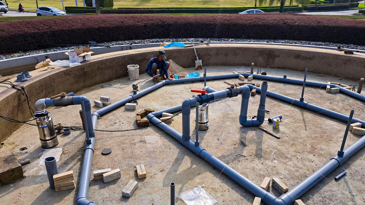 Landmark Residential Fountain in Semenyih, Malaysia