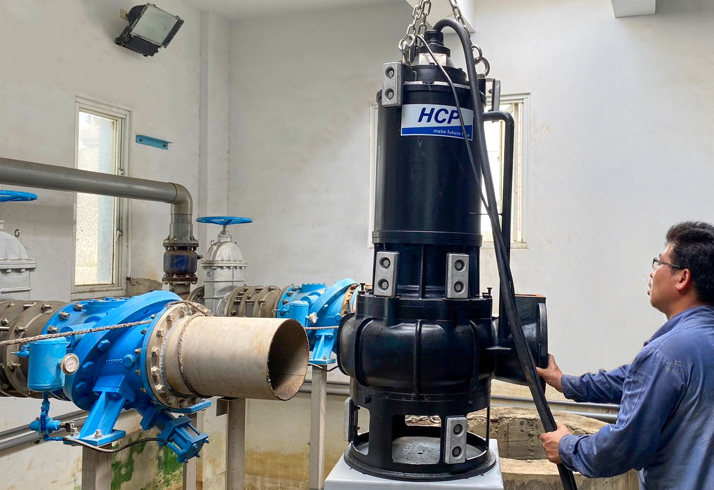 Aquaculture Seawater Supply System in Yunlin, Taiwan Aquaculture Seawater Supply System in Yunlin, Taiwan